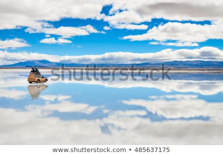 Foto stock: Salar De Uyuni Desert Bolivia