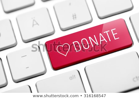 Foto d'archivio: Keyboard With Donate Button