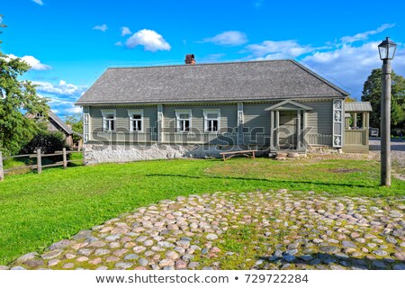 Stockfoto: Part Of The Old Manor House Restoration