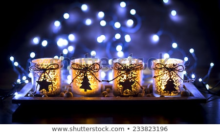 Stock photo: Decorated Advent Candles