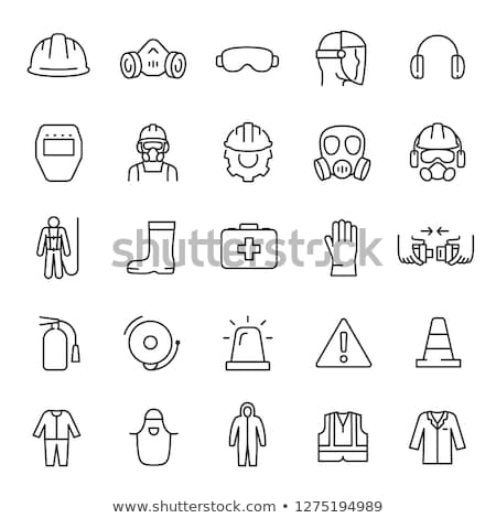 Сток-фото: Safety Vest Icon Vector Outline Illustration