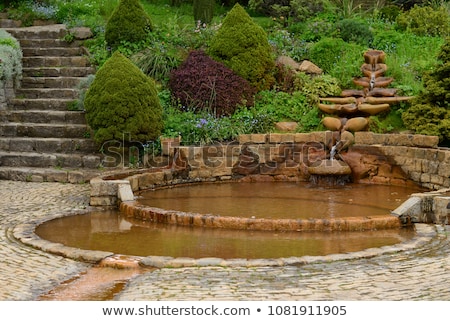 [[stock_photo]]: The Vesica Pool In The Chalice Well Gardens