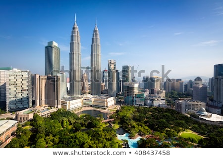 Foto stock: The Petronas Towers Kuala Lumpur