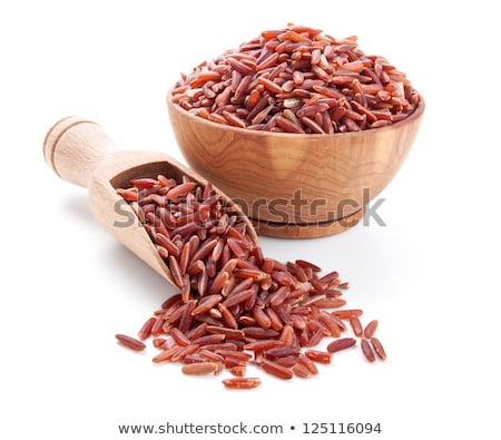 ストックフォト: Scoop Of Red Rice