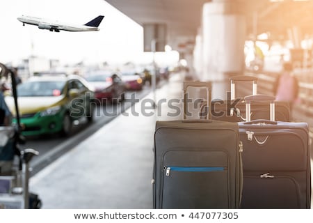 Stock photo: Taxi Service At The Airport