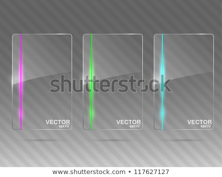 Stock photo: Various Blue Abstract Icons Set 3