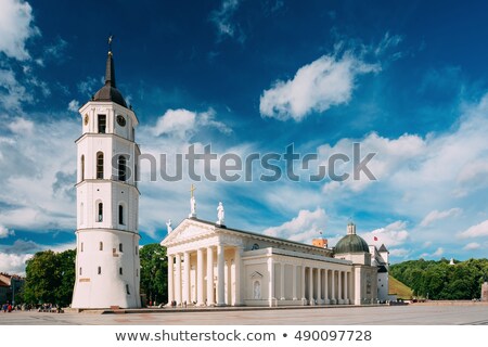 ストックフォト: Vilnius Cathedral Lithuania