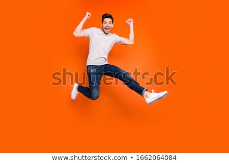Stock photo: Guy Jumping