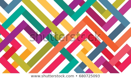 Foto stock: Bright Color Diagram