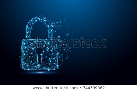 Stock foto: Digital Lock For Safe