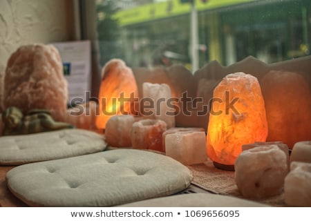 Stock fotó: Lamp Of Himalayan Salt
