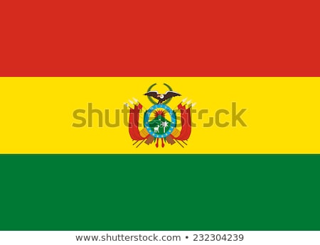 Flag Of Bolivia Foto stock © noche