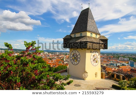 Stock photo: Clock Tower Of Grace