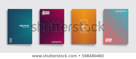 Foto stock: Colorful Line Pattern