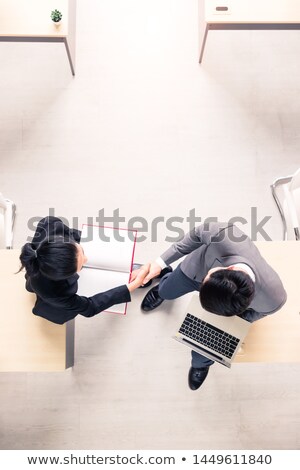 Stock photo: Asian Business Couple