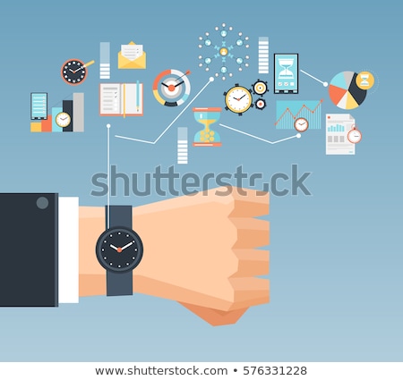 Foto stock: Time Management And Effective Marketing Strategies