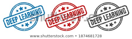 Foto stock: Deep Learning Stickers
