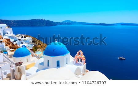 ストックフォト: Santorini Church