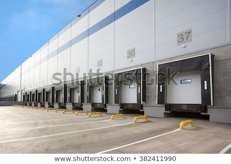 Stok fotoğraf: Loading Dock Warehouse