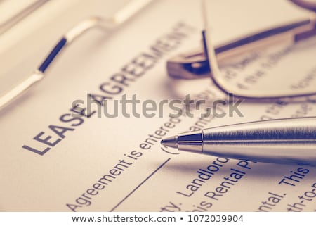 Сток-фото: Lease Agreement