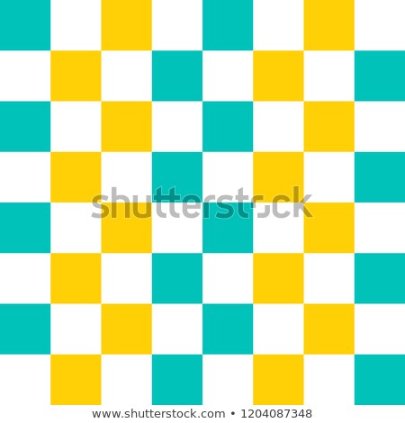 Zdjęcia stock: Abstract Tiled Mosaic Background In Green Blue Yellow