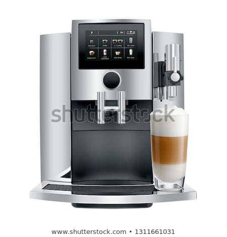 Stok fotoğraf: Modern Coffee Machine
