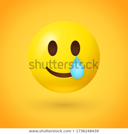 Stok fotoğraf: Smiling Face 3d Illustration