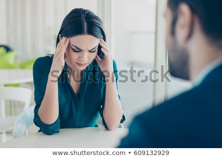 Stock fotó: Overworked Secretary Having Conversations