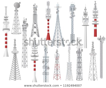 Imagine de stoc: Communication Tower With Antennas