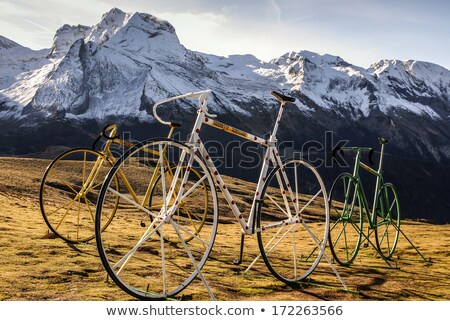 [[stock_photo]]: Snowy Mountains And Rocks At Gourette In The Pyrenees France