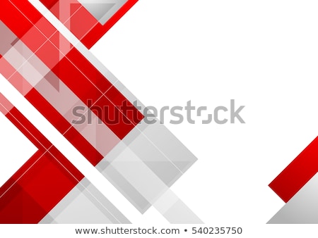 Fondo abstracto gris y rojo Foto stock © saicle