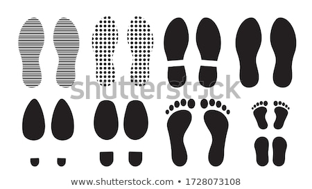 [[stock_photo]]: Human Footprint Icon Vector Illustration