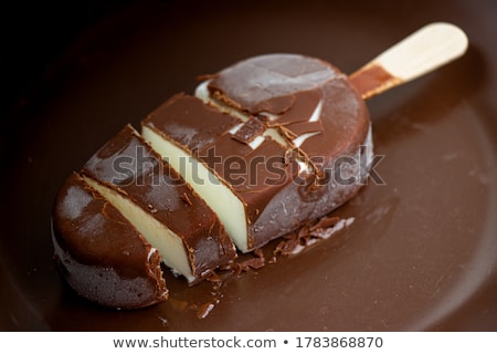 Zdjęcia stock: Chocolate Covered Vanilla Ice Cream Bars