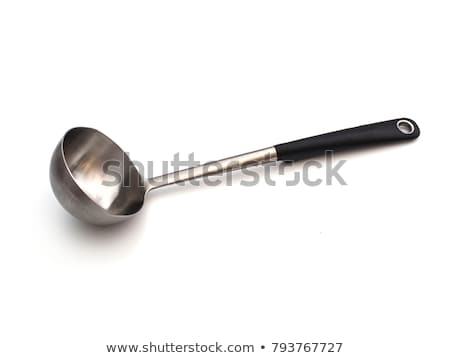 Stock fotó: Metal Soup Ladle