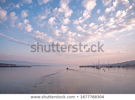 Stock foto: Small Boat On The Sea