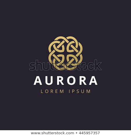 Foto stock: Colorful Knot Abstract Logo Business Icon