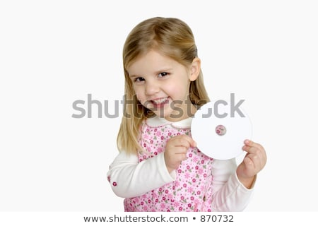 Stock photo: Blondie With Cd