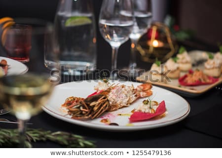 Stock photo: Lagustine Tartare Dish