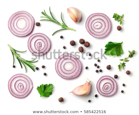 Stock photo: Fresh Red Peppers On White Background