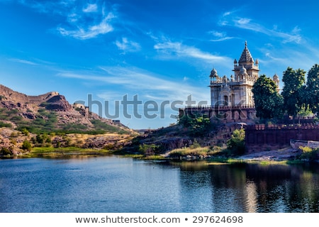 Stock fotó: Jaswanth Thada Mausoleum Jodhpur Rajasthan India