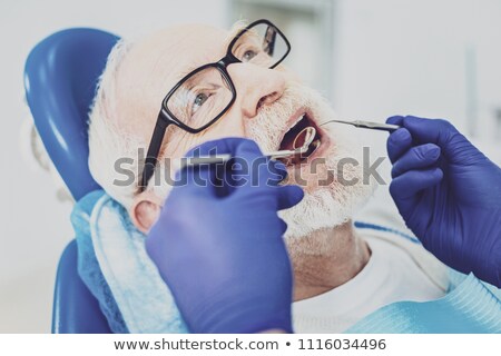 ストックフォト: Man At The Dentist