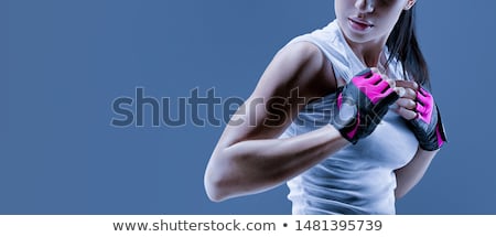 Stockfoto: Hands And Buttocks Of Young Woman