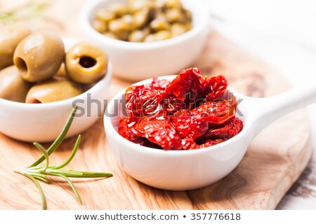 Foto d'archivio: Marinated Sun Dried Tomatoes