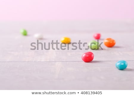 Foto d'archivio: Close Up Of Jelly Beans Candies On Table