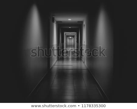 Foto stock: Ghost In The Hallway