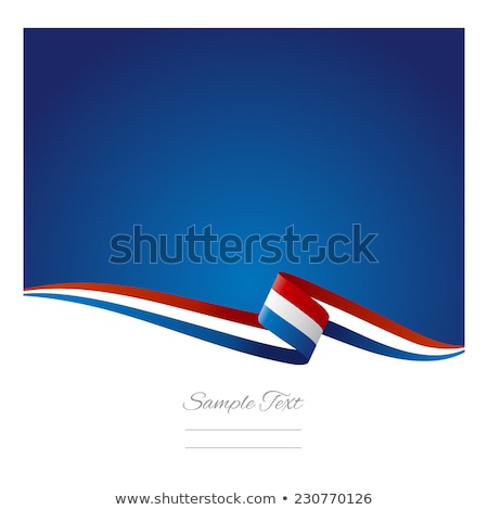 Stockfoto: Red And Blue Ribbon