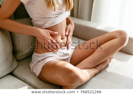 Stock photo: Hands On Belly