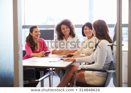 Сток-фото: Business Woman Listening On The Phone