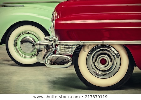 Stock photo: American Old Fashioned Car