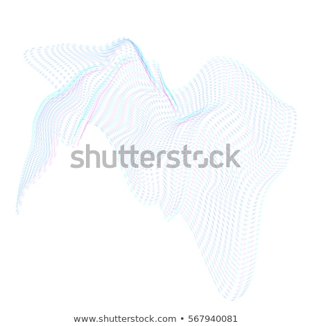 Warped Parametric Surface Shape Foto stock © Trikona